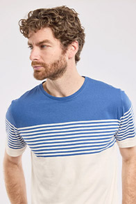 Gestreiftes T-Shirt - Baumwolle und Leinen 59,00 €
