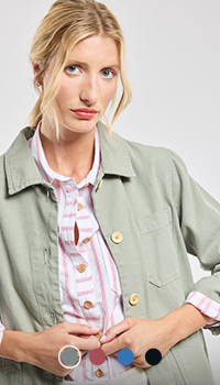 Veste pêcheur - coton canvas 125,00 €