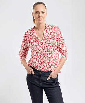 Chemisier fleuri - coton 95,00 €