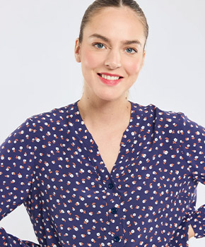 Blouse fleurie - cupro 129,00 €