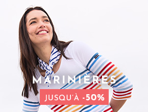 Marinières jusqu'à -50%