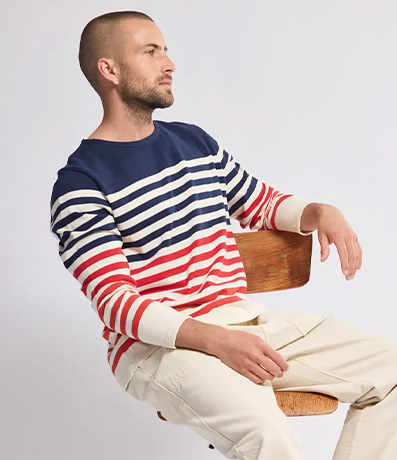  Marinière Fête des Pères - coton rustique 89,00 €